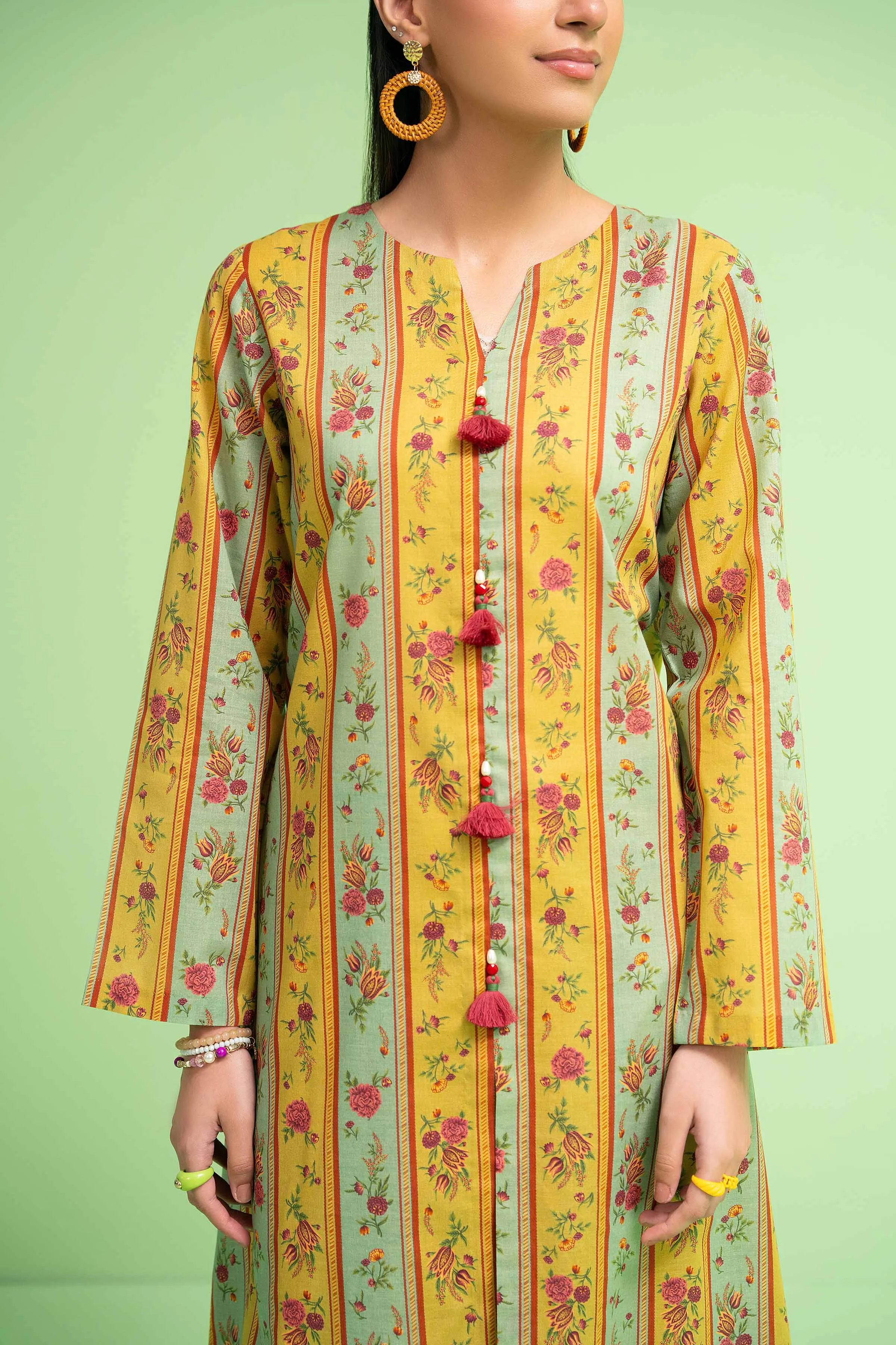 2 Piece - Printed Suit - PE24-366