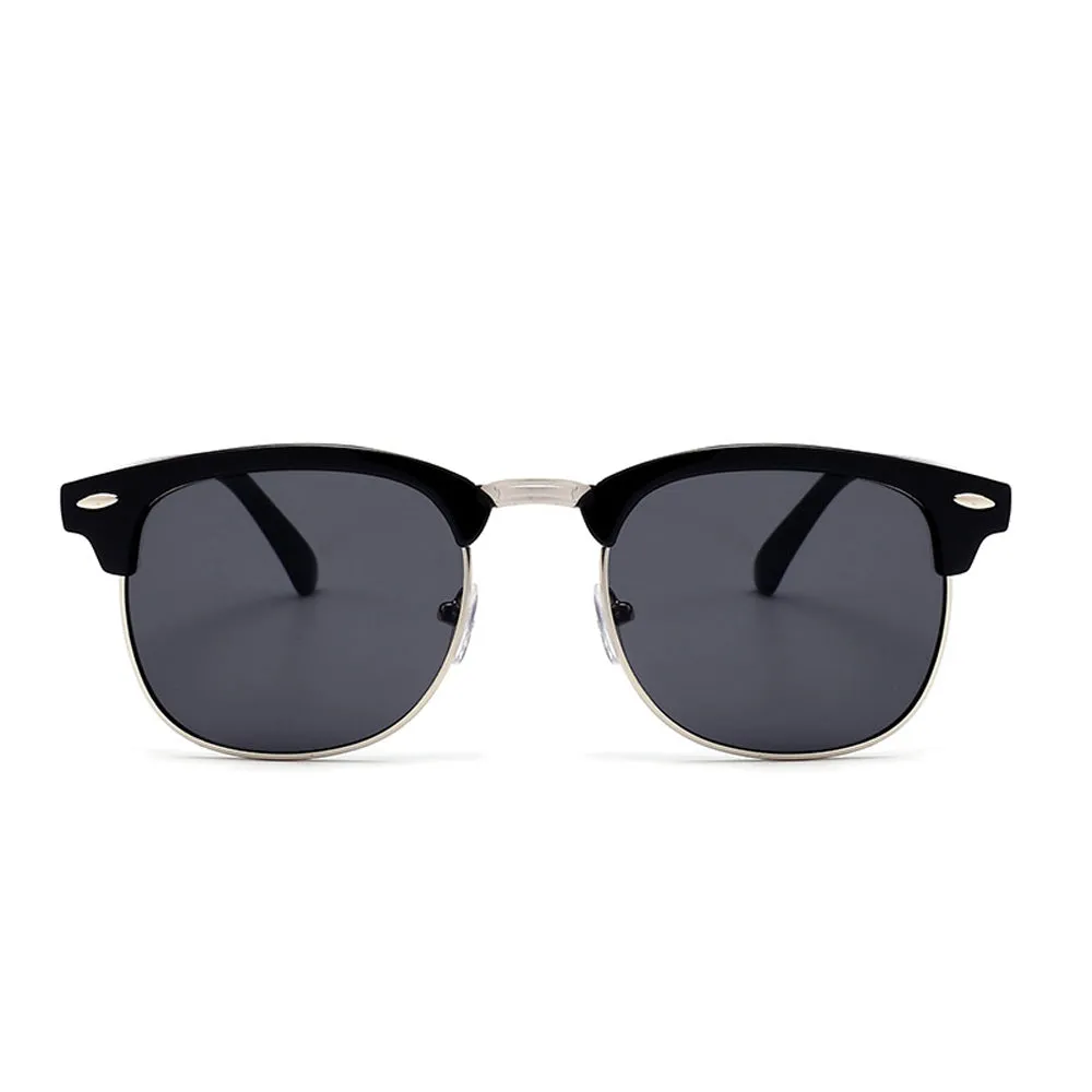 2019 New Fashion Semi Rimless Polarized Sunglasses