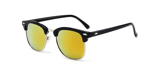 2019 New Fashion Semi Rimless Polarized Sunglasses
