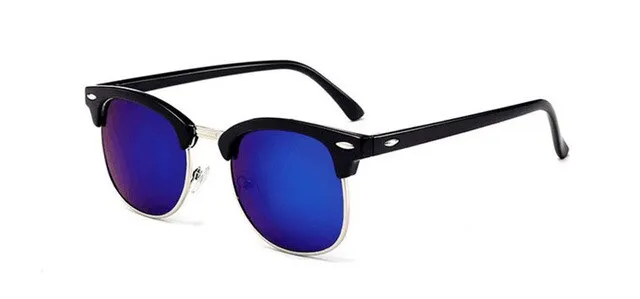 2019 New Fashion Semi Rimless Polarized Sunglasses