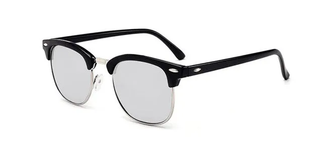 2019 New Fashion Semi Rimless Polarized Sunglasses