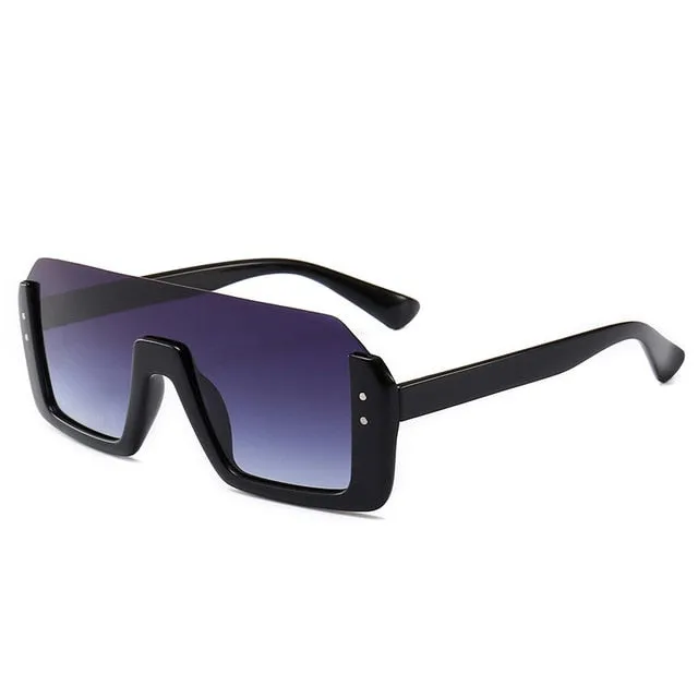 2019 New Fashion Semi Rimless Sunglasses