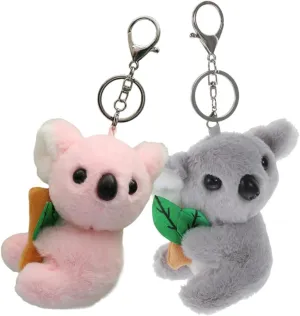 2pcs Cartoon Keychains for Women Key Rings for Backpacks Lightweight and Durable Purse Accessories Adorable present for Parties and Everyday Use