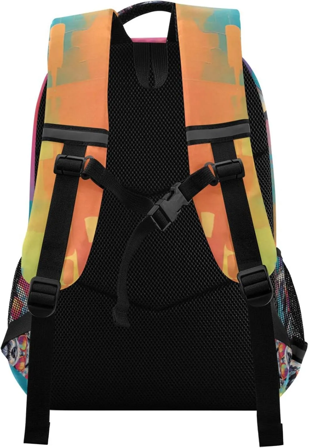 ALAZA Schnauzer Dog with Sunglasses Backpacks Travel Laptop Daypack School Book Bag for Men Women Teens Kids