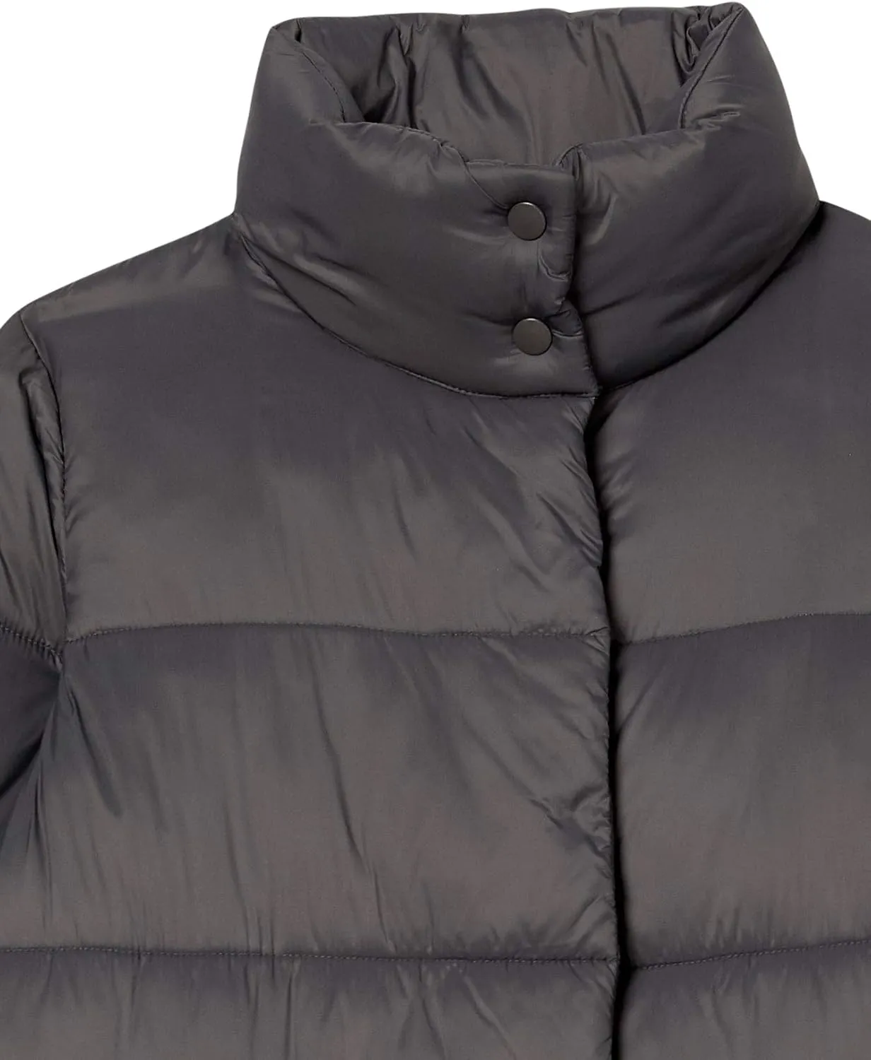 Amazon Essentials Women's Lightweight Full-Zip Water-Resistant Long Cocoon Puffer Winter Coat