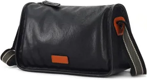 Black Shoulder Bag Vintage Crossbody Bag Backpack Crossbody Bag Large Capacity