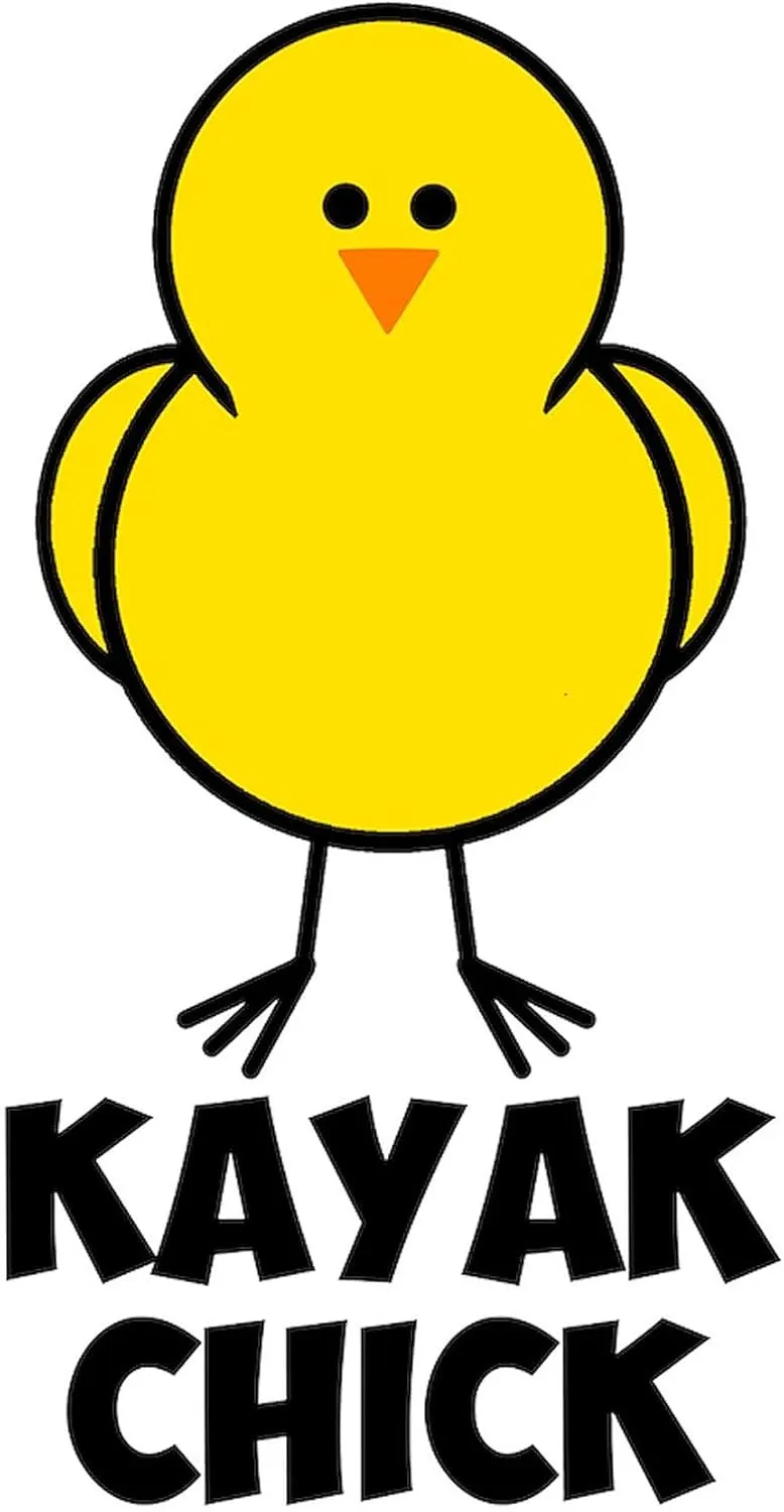 CafePress Kayak Chick Tote Bag Natural Canvas Tote Bag, Reusable Shopping Bag