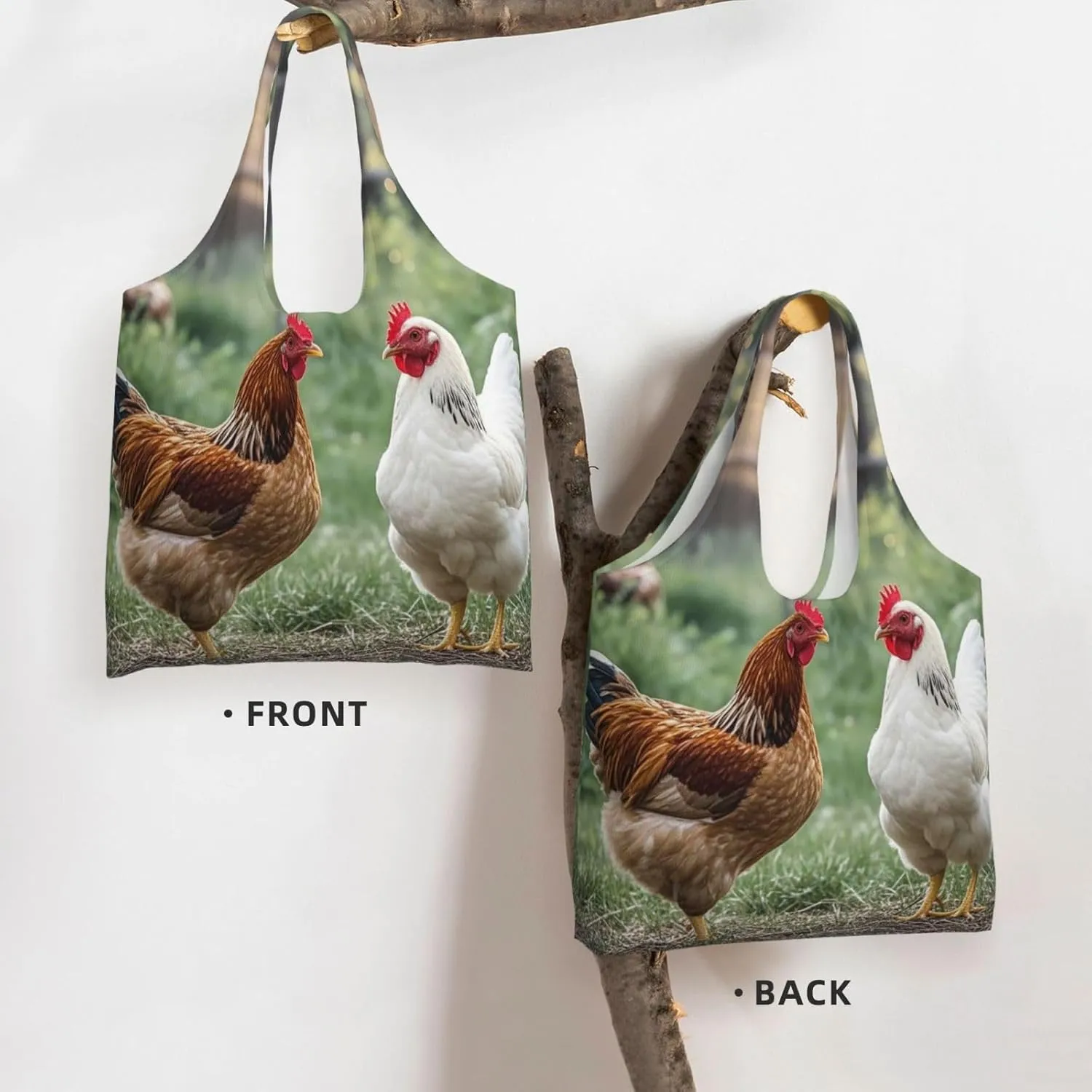 Canvas Tote Bag Reusable Grocery Bags Lightweight Handbag Husky Dog Tote Bag for Shopping Cloth Bags