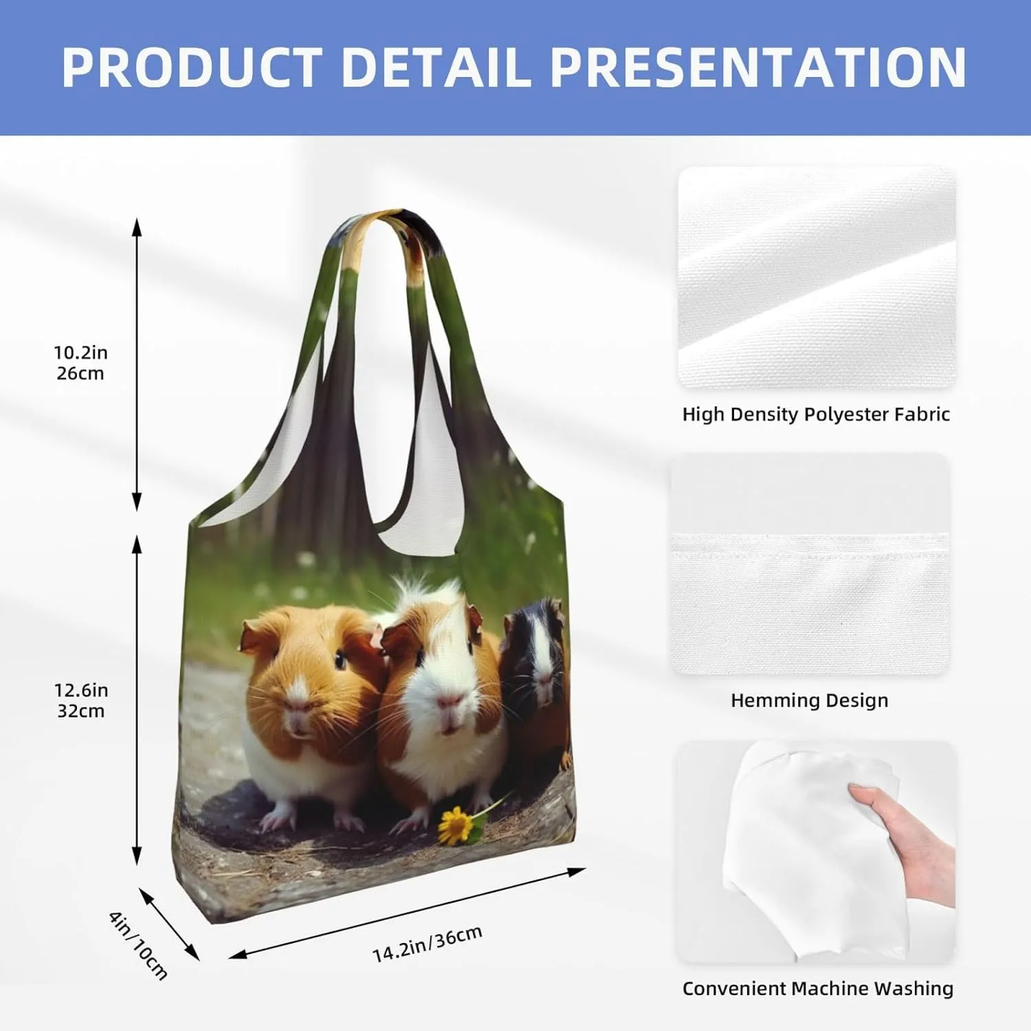 Canvas Tote Bag Reusable Grocery Bags Lightweight Handbag Northern Lights Tote Bag for Shopping Cloth Bags