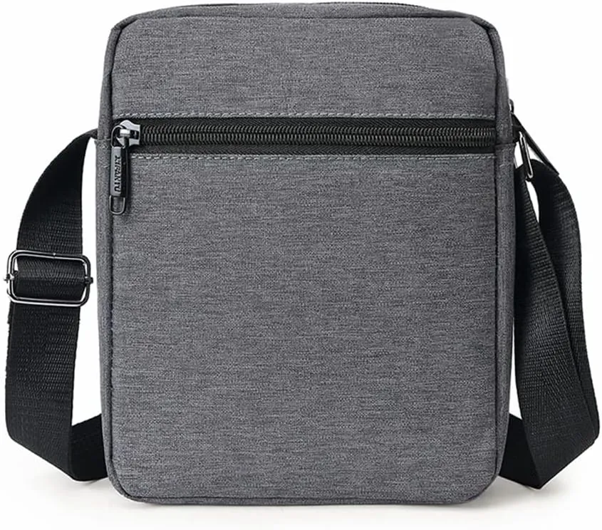 Casual Men's Shoulder Bag Waterproof Oxford Fabric Male Small Messenger Bag Business Lightweight Men's Crossbody Bag