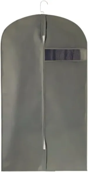 Clothes Cover 5 Pack Non-Woven Garment Bag for Travel Suit Bag Foldable for Hanging Clothes Suit Bags (Color : C, Size : 60 * 105cm)