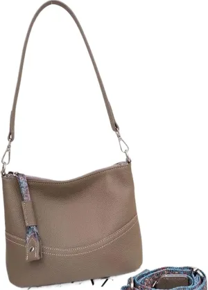 Genuine Leather Shoulder Bucket, Ladies' Commuting Underarm Bag