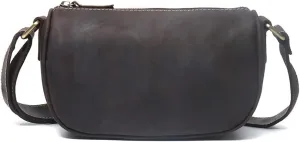 Handmade Single Vintage Shoulder Bag Cowhide Crossbody Bag Small Body Bag