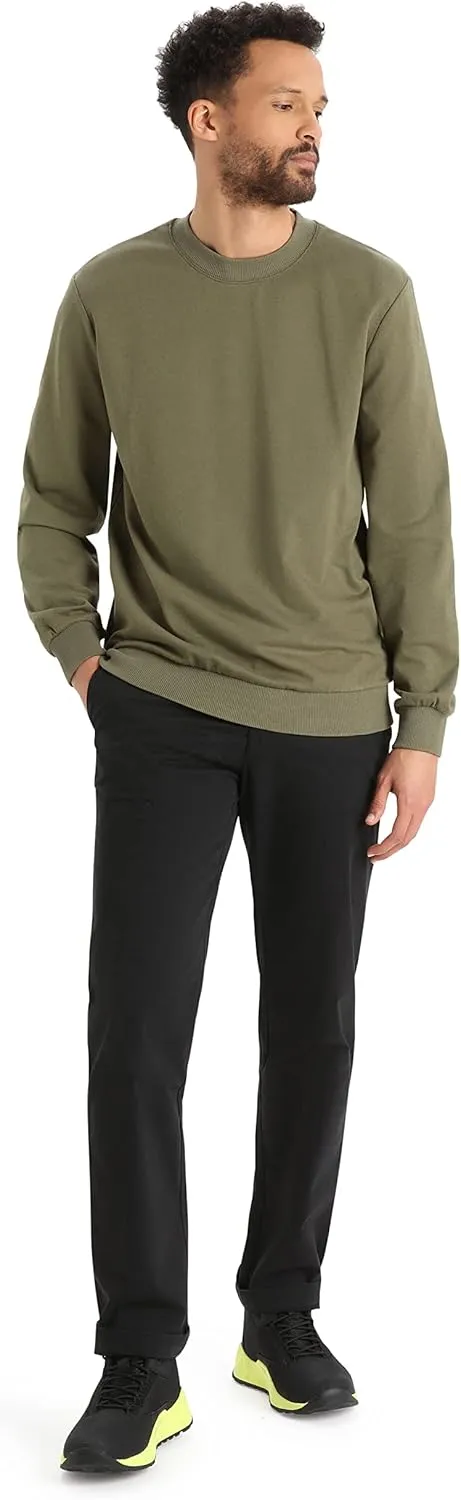 Icebreaker Merino Men's Central Long Sleeve Casual Wool Lounge Sweatshirt