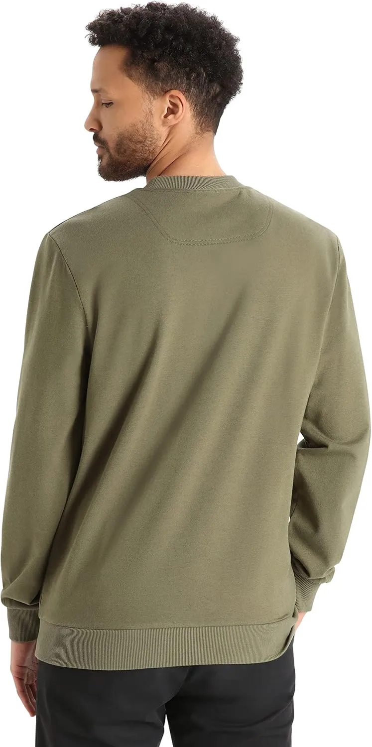 Icebreaker Merino Men's Central Long Sleeve Casual Wool Lounge Sweatshirt