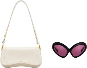 JW PEI Women's Joy Shoulder Bag-Quorra Cateye Sunglasses