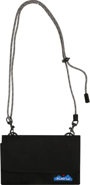 KAVU Islamorada Crossbody Bi Fold Wallet with Rope Strap