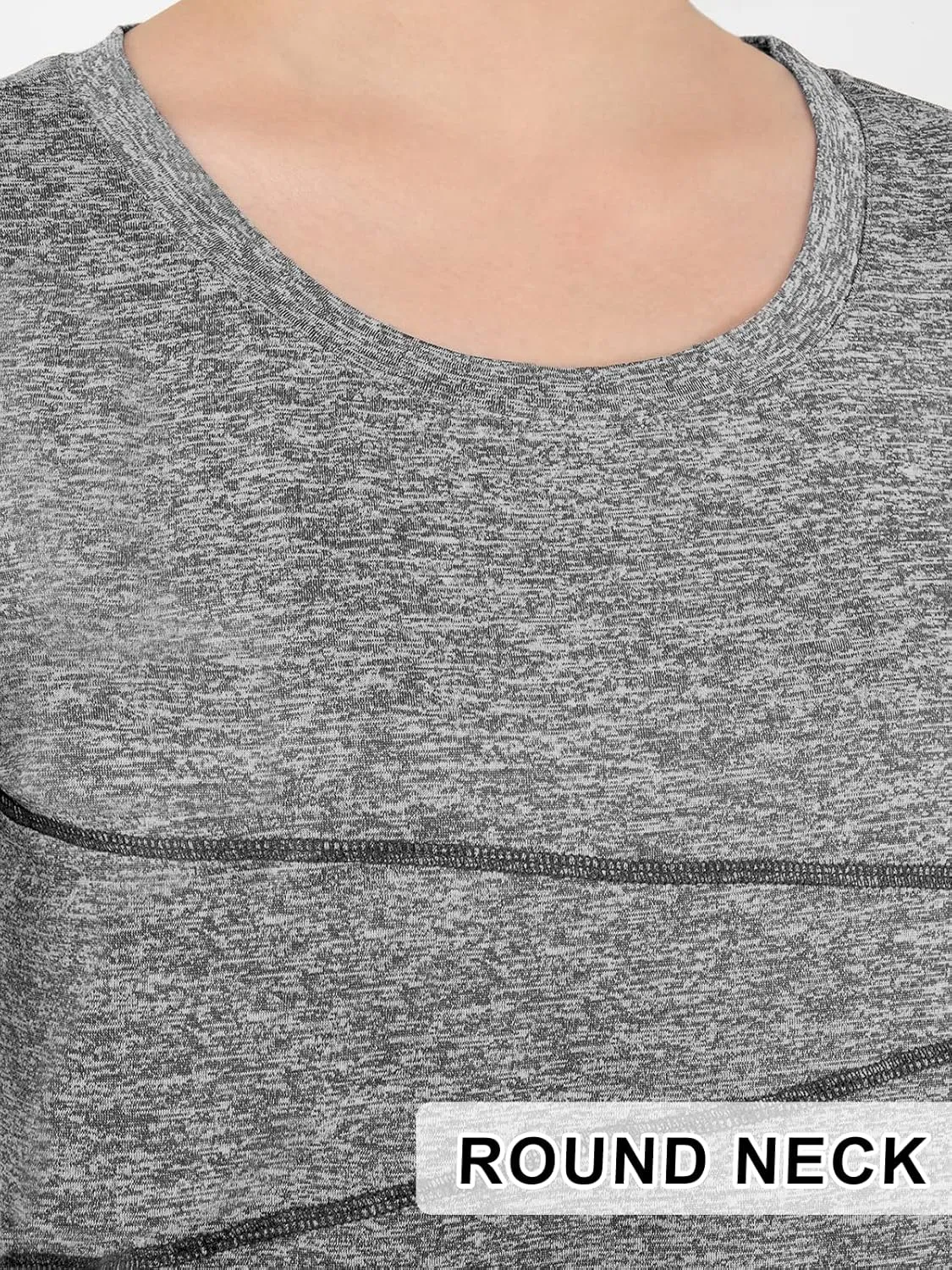 Kimmery Workout Tops for Women Short Sleeve Shirts for Women Quick Dry Line Decor Yoga Tops