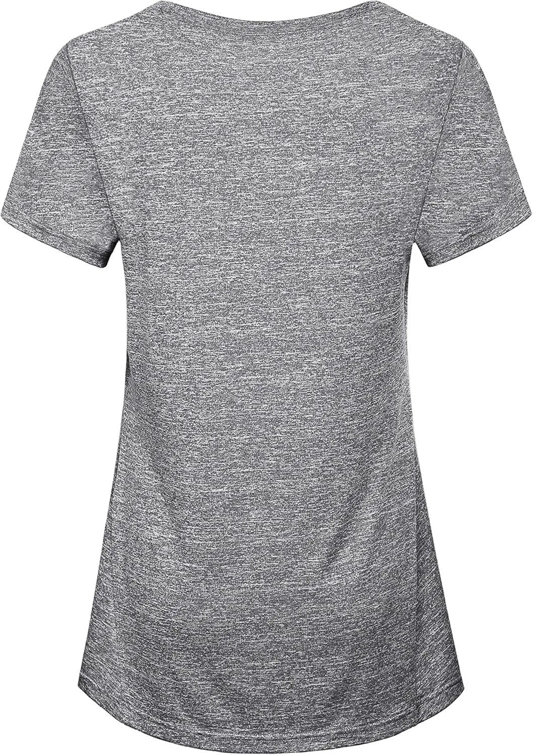 Kimmery Workout Tops for Women Short Sleeve Shirts for Women Quick Dry Line Decor Yoga Tops