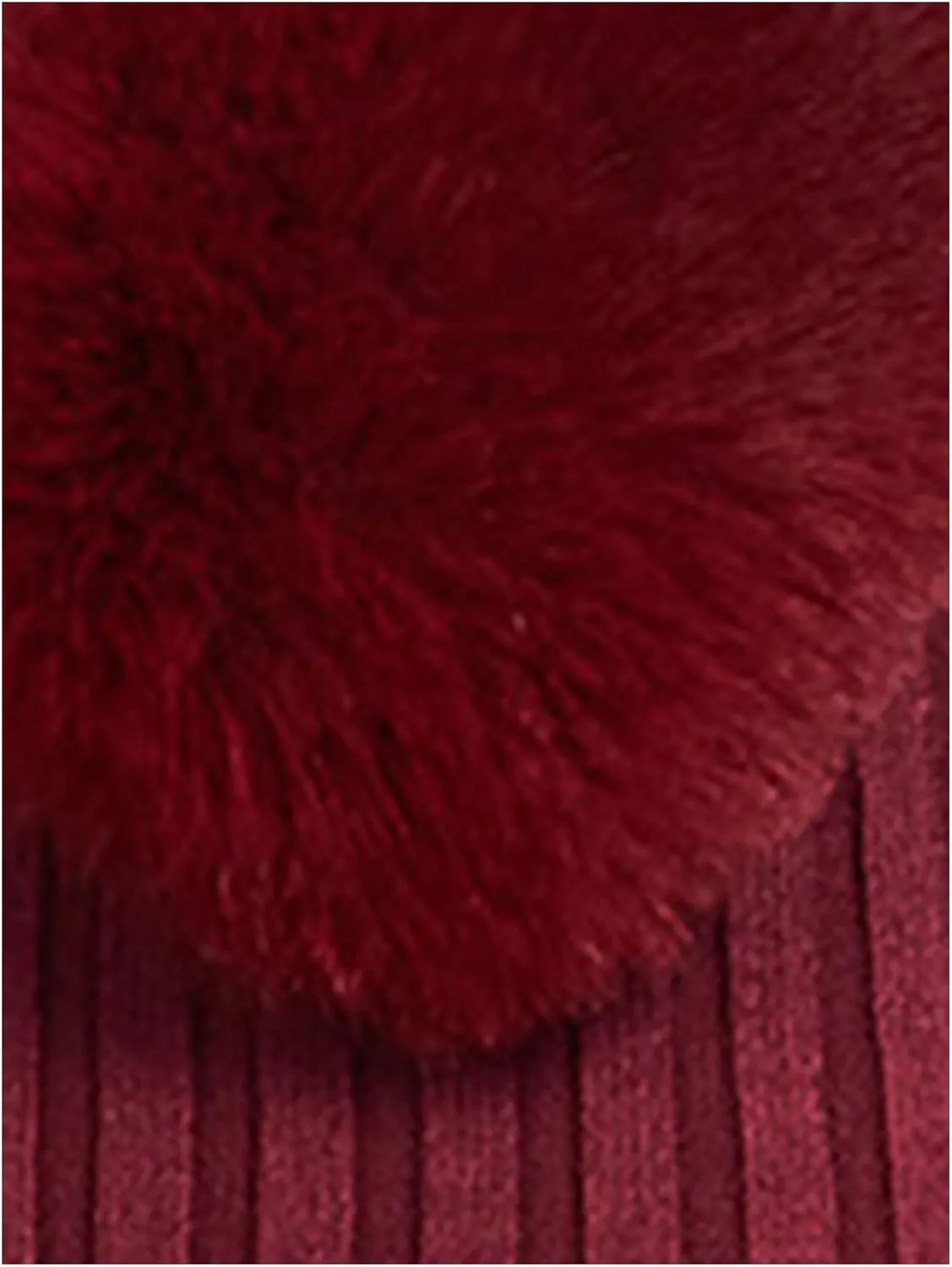 MakeMeChic Women's Christmas Sweaters Faux Fur Button Down Long Sleeve Fuzzy Rib Knit Cardigan Sweater
