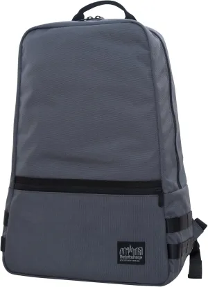 Manhattan Portage Skillman Backpack With Padded Laptop Sleeve In 1000D Cordura For Work College (Grey)