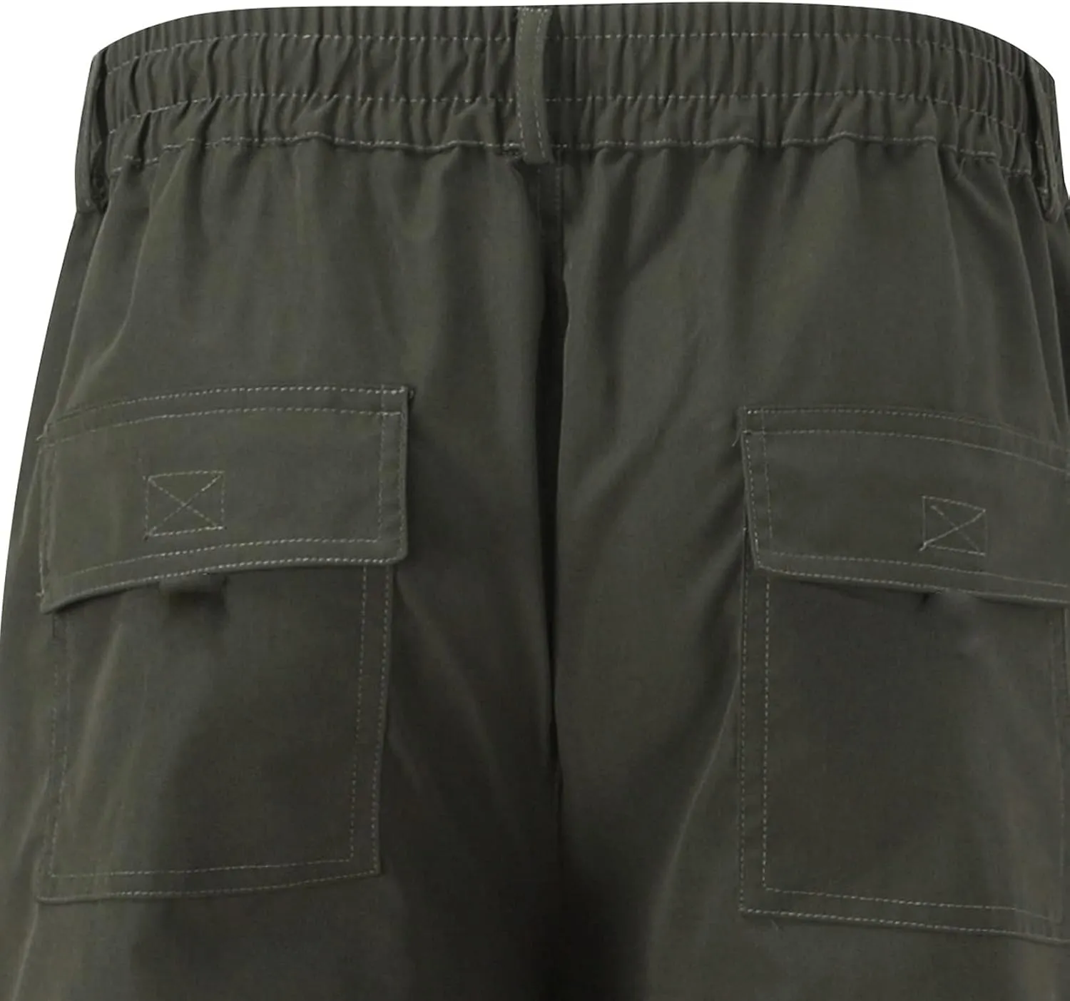 Mens Lightweight Jogging Pant Chinos Work Joggers Loose Sports Casual Sweatpants Elasticated Waist Pants