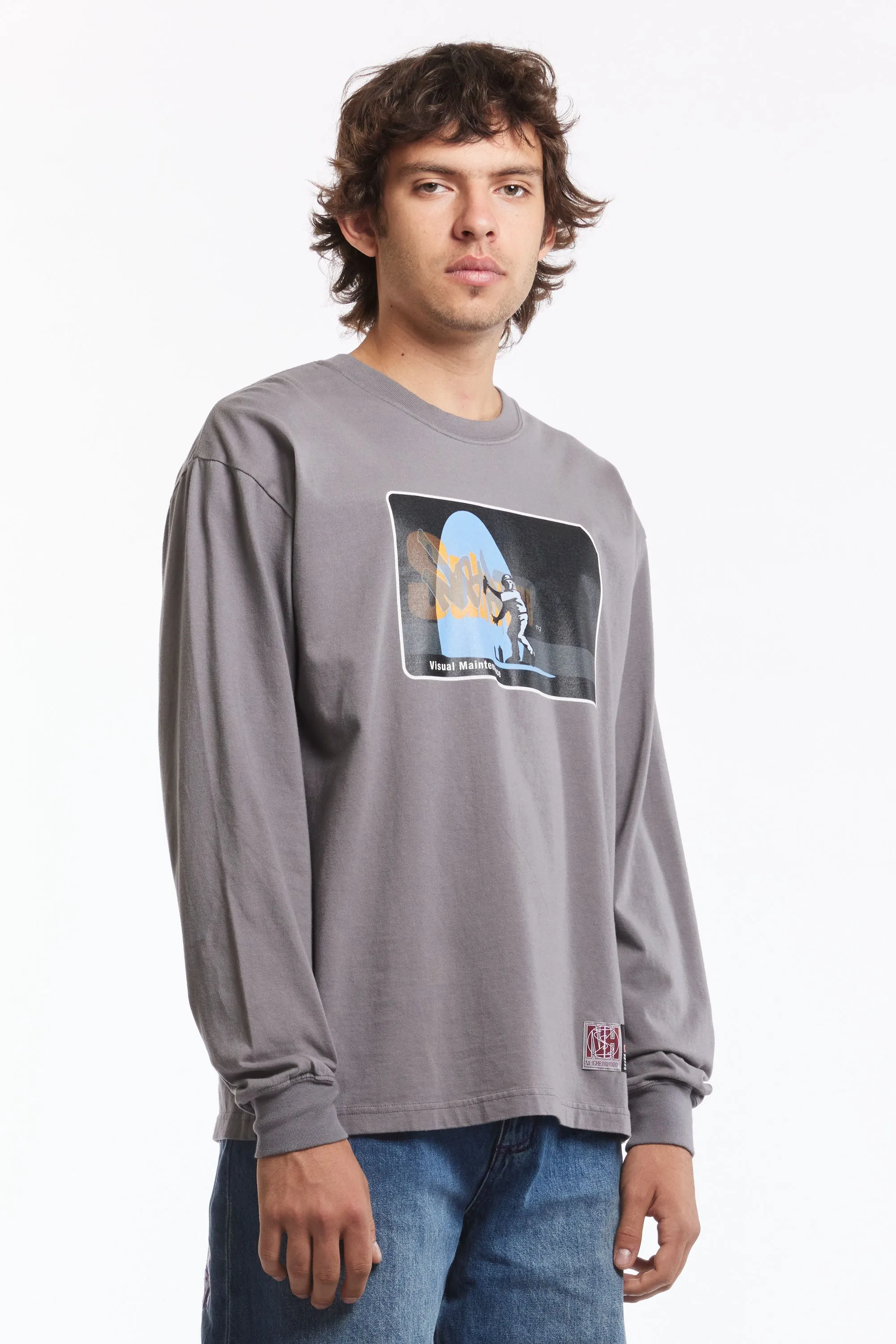 NH X SUBWARE . TEE LS-1 GREY