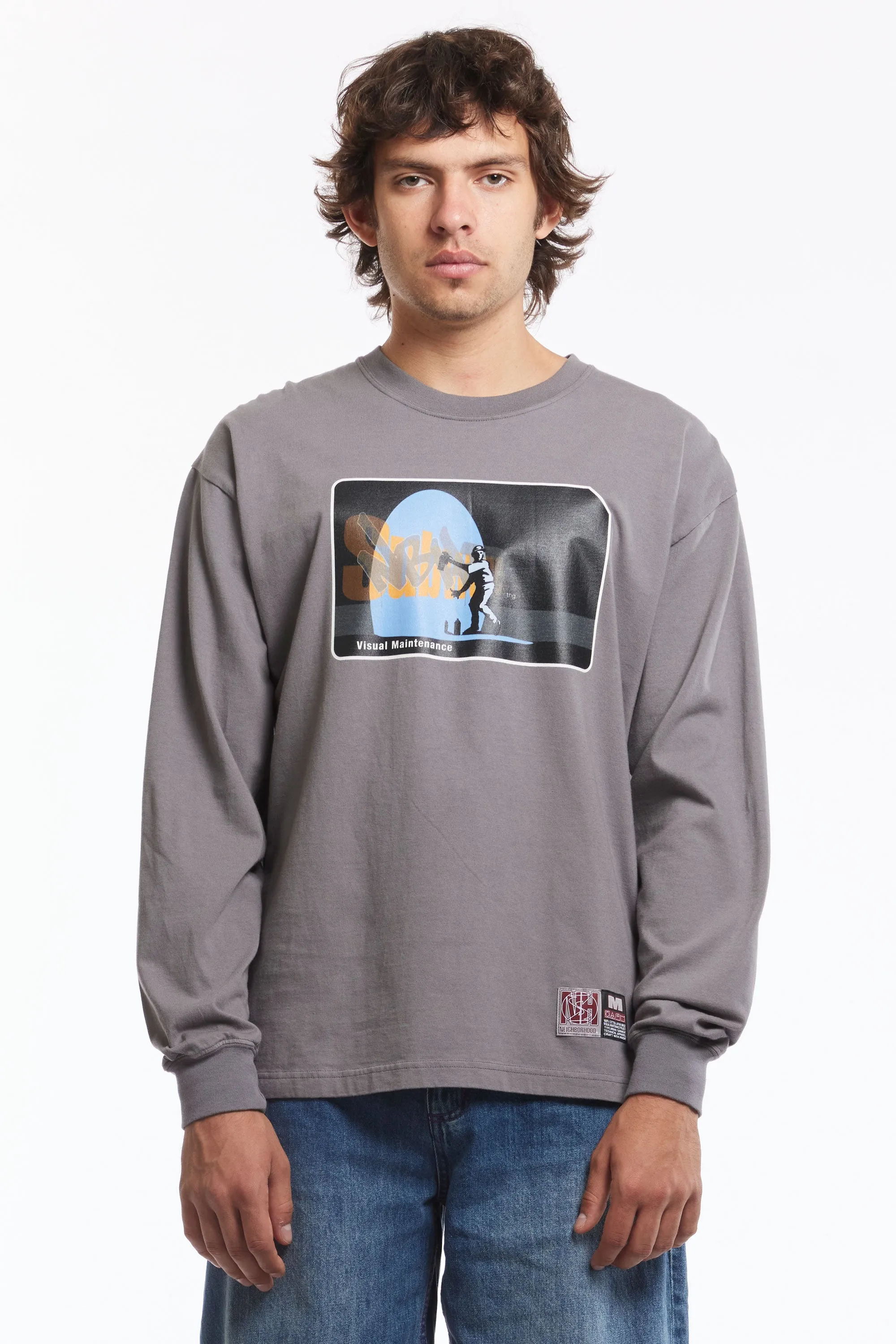 NH X SUBWARE . TEE LS-1 GREY