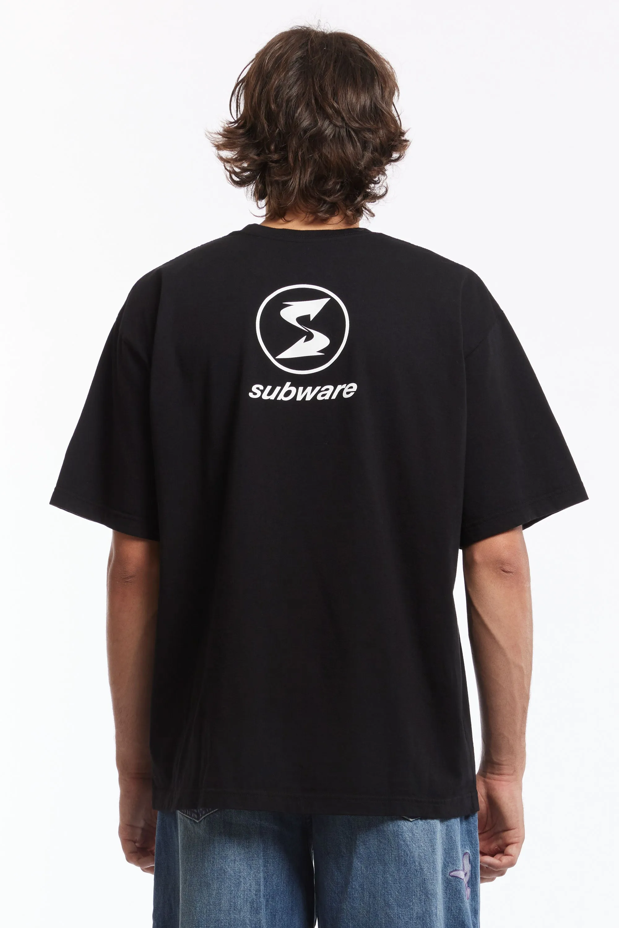 NH X SUBWARE . TEE SS-1 BLACK