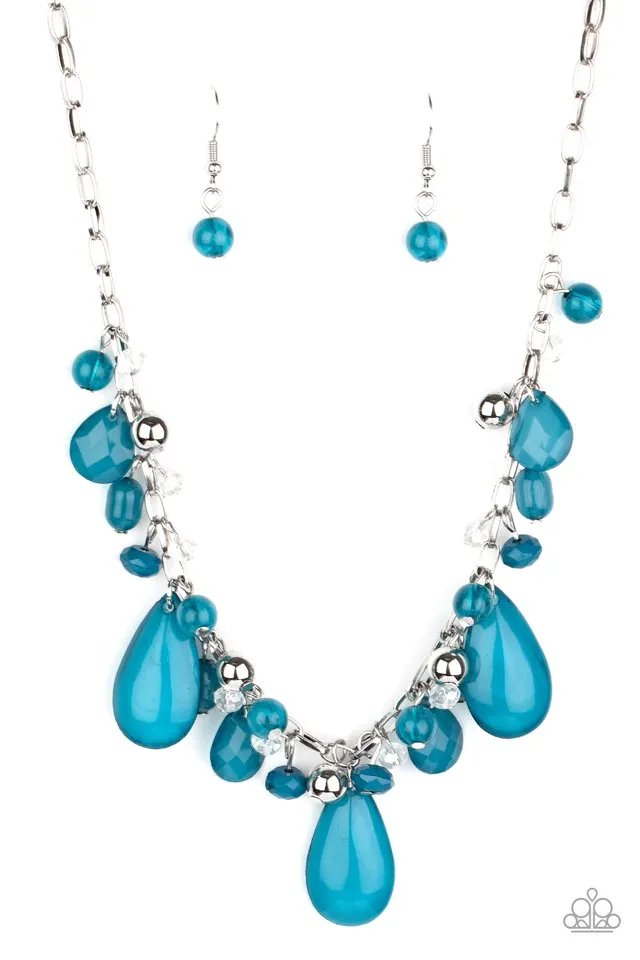 Paparazzi Necklace ~ Seaside Solstice - Blue