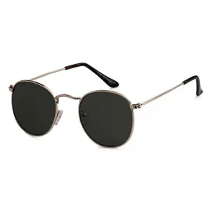 Polarize Round Metal Sunglasses