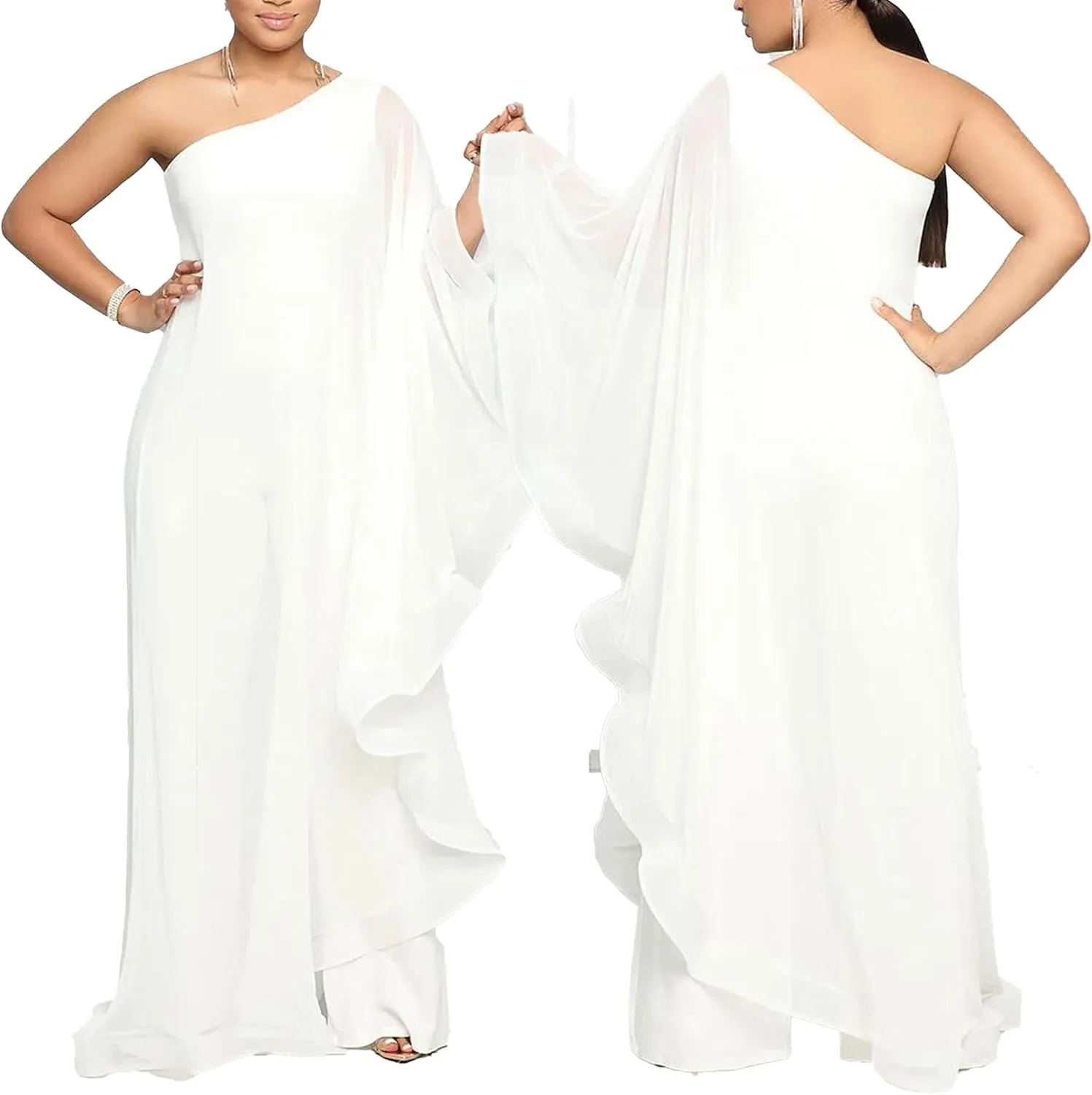PORRCEY Women Sexy Elegant Party Club Night Bodycon Casual Jumpsuits Clubwear Rompers