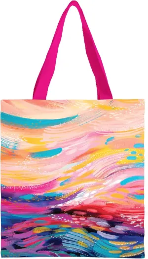 RainCaper Canvas Tote Bag for Women | Magnetic Closure & Open Interior Pocket | Holds Laptops, Magazines, Sunglasses, Books