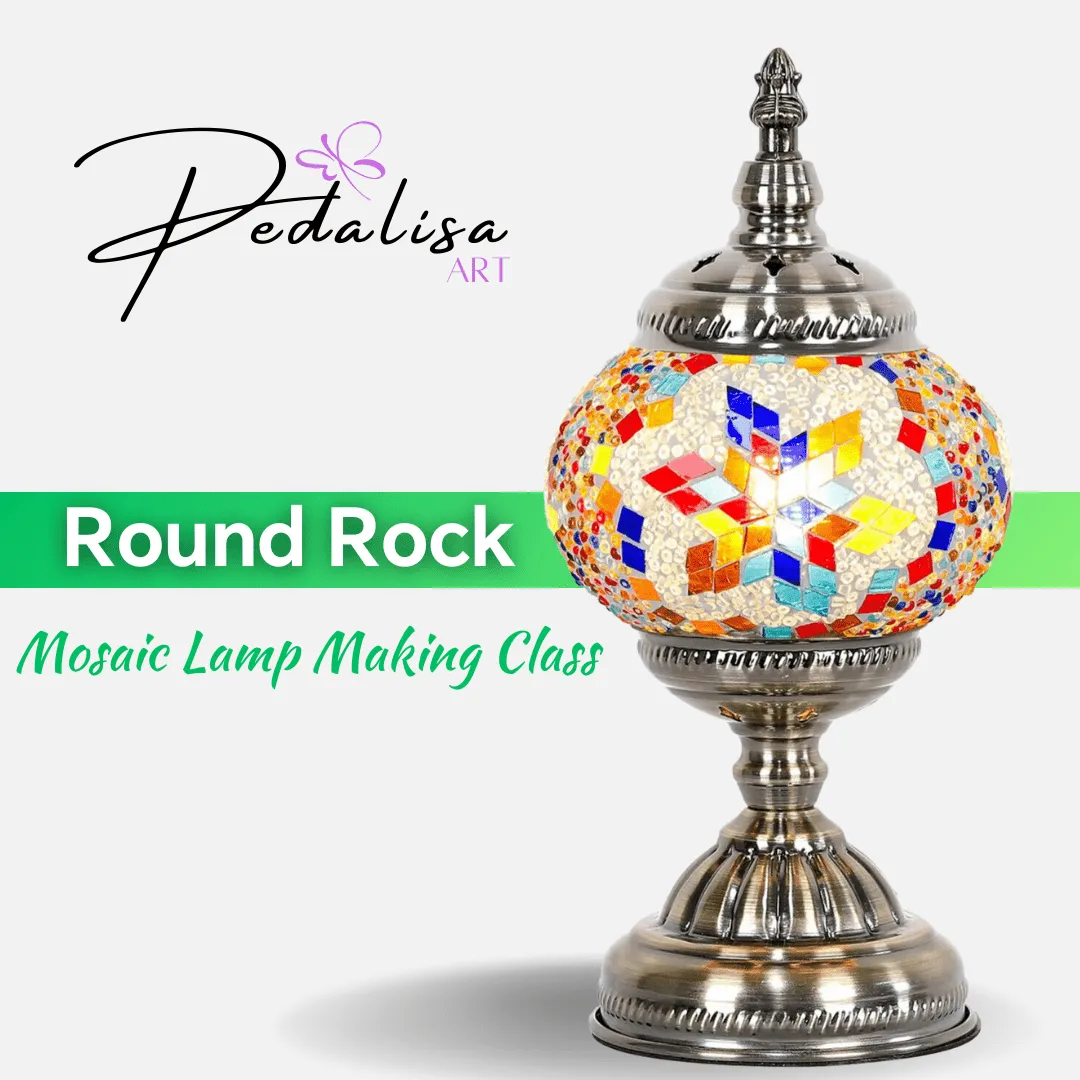 Round Rock - Austin Mosaic Lamp Making Workshop