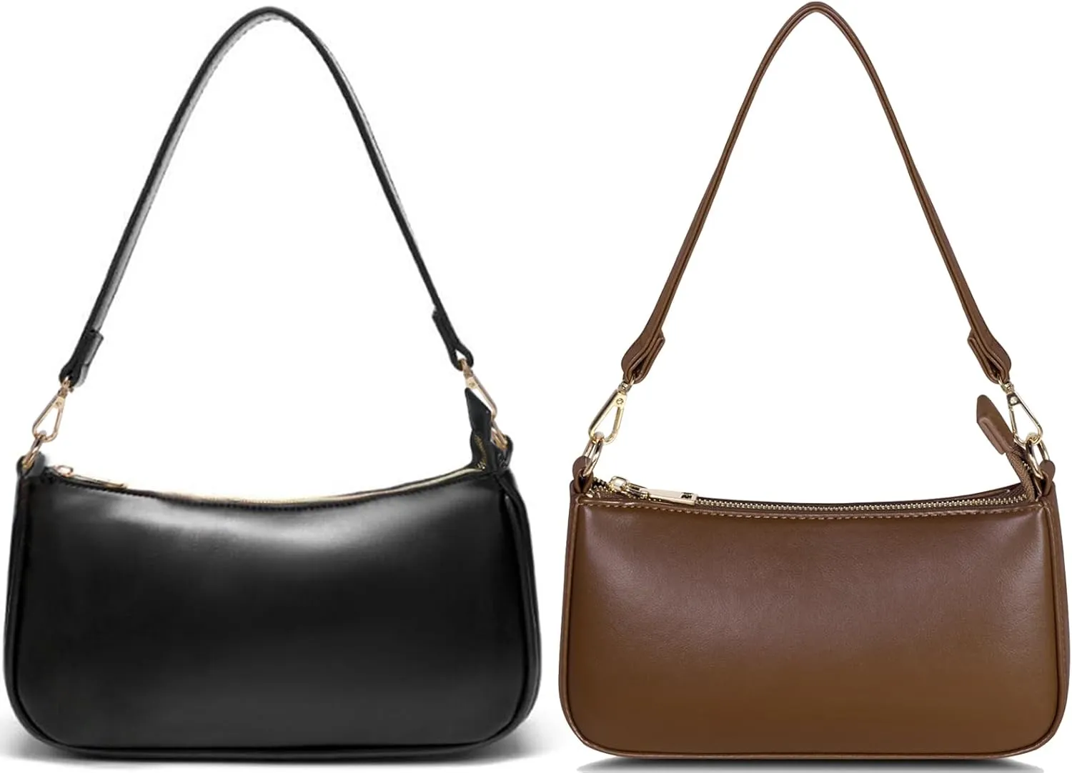 Shoulder Bag for Women Retro Vegan Leather Classic Clutch Tote Hobo HandBags Purses