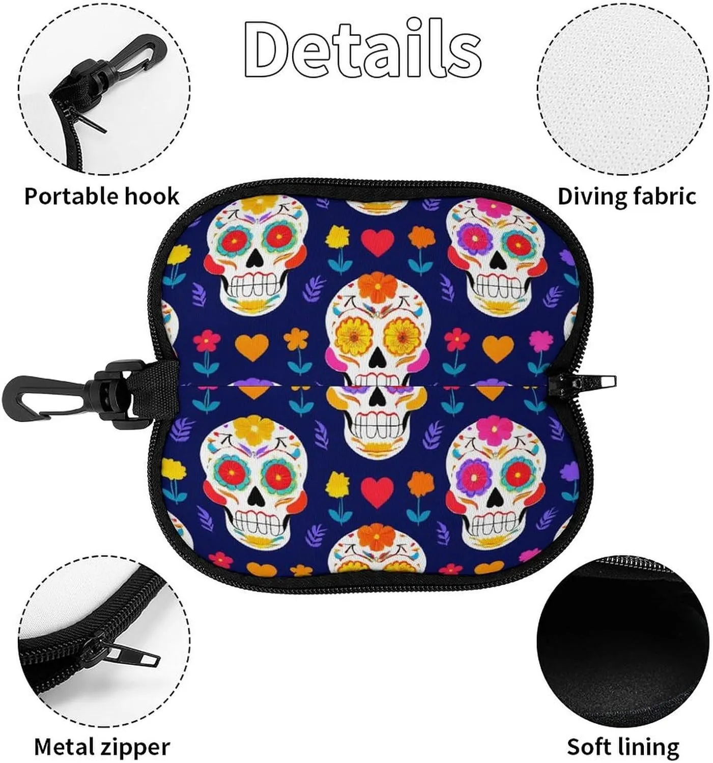 Soft Eyeglass Case Fashion Portable Sunglasses Pouch Sunglass Organizer Bag