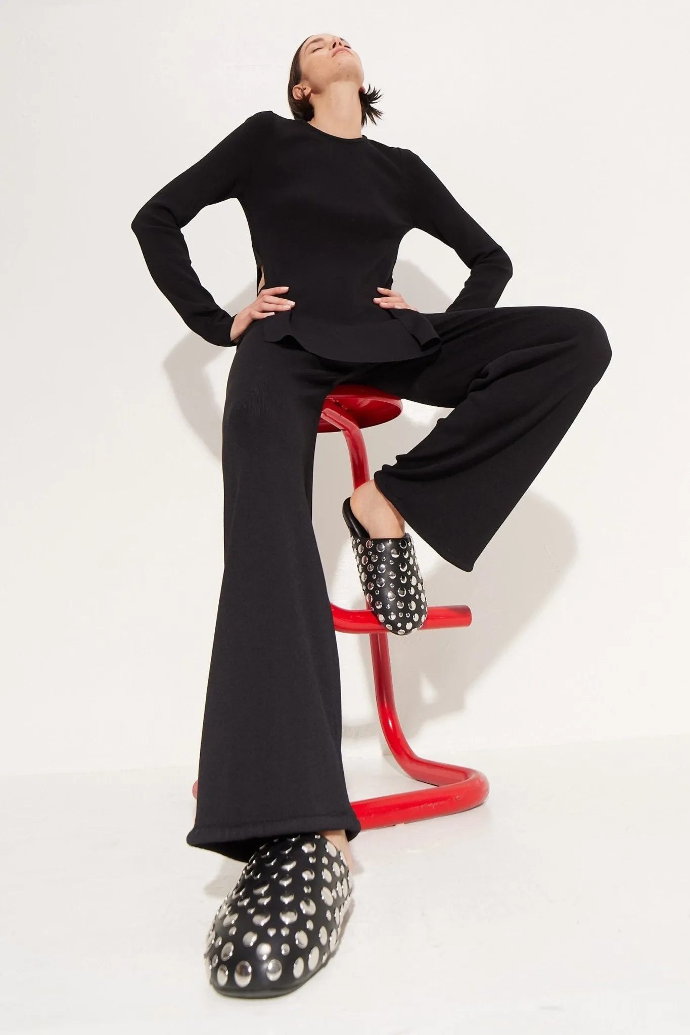 Studded Bubble Slipper Shoe
