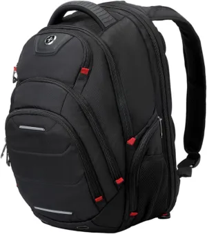 Swissdigital Neptune TSA-Friendly USB Charging, Sunglasses Holder, RFID Protection Laptop Backpack