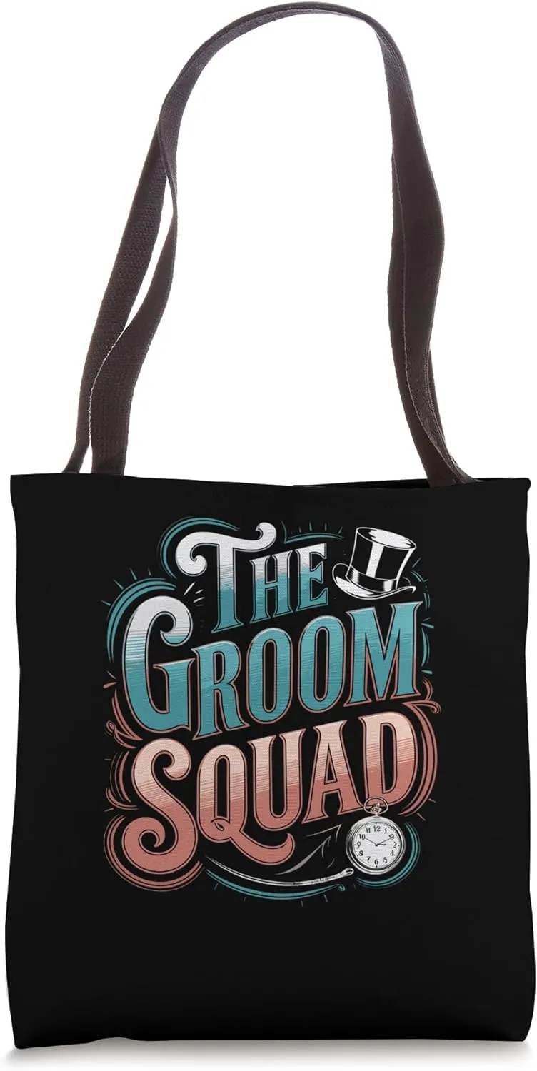 The Groom Squad Sunglasses Wedding Bachelor Party Groomsmen Tote Bag