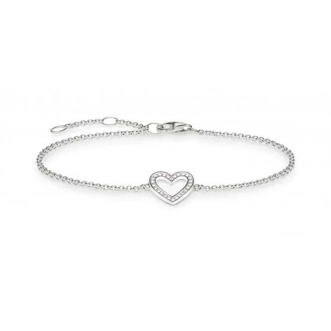 Thomas Sabo Glam And Soul Heart Bracelet A1553-051-14