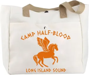 TOBGBE Percy Fan Long Island Sound Canvas Shopping Bag Pegasus Zeus Horror Novel Lover Gift (Blood)