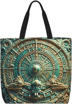 Tote Bag Large Capacity Grocery Bag With Zipper Ocean Sea Animal Shark Shopping Bag Shoulder Bag for Women
