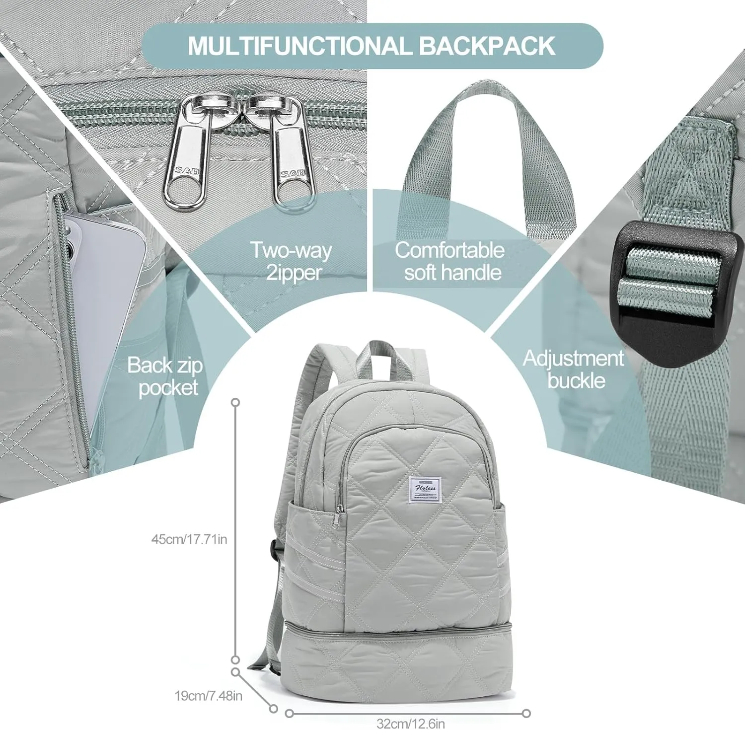 Travel Backpack For Women Men Airline Approved Carry On Backpack Flight Approved Waterproof Sports Luggage Backpack Casual Daypack Small Hiking Backpack