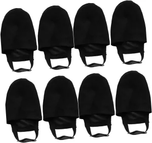 VANZACK 4 Pairs Boys and Girls Bowlimg Shoe Covera for Bowling Ball Sliders Easy Wear Remove Slider Shoe Cover Bowling Sports Supplies Bowling Shoe Slider