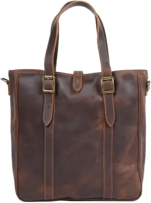 Vintage Classic Tote Tote Tote Crazy Horse Leather Crossbody Shoulder Bag