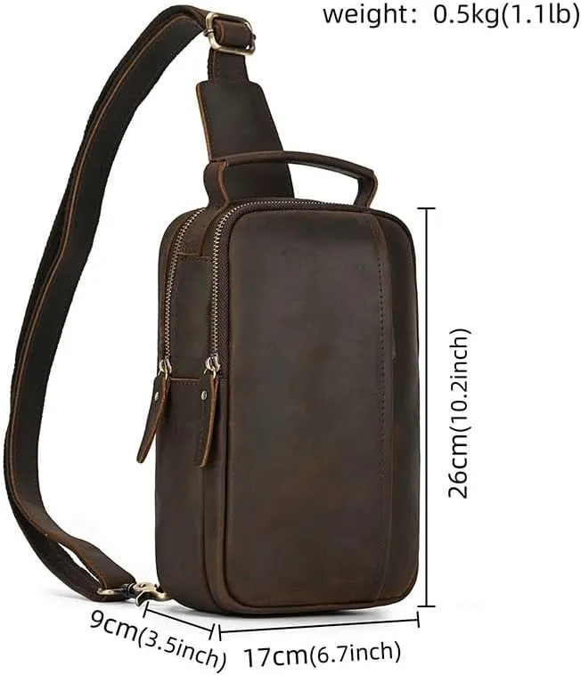 Vintage Crossbody Bag Outdoor Shoulder Bag Crossbody Bag Backpack