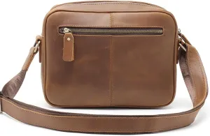 Vintage Men's Bag Shoulder Bag Large Capacity Crossbody Bag Messenger Bag