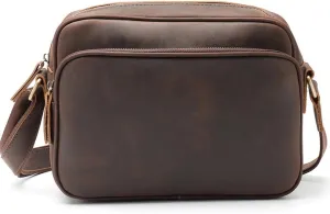Vintage Men's Bag Shoulder Bag Large Capacity Crossbody Bag Messenger Bag