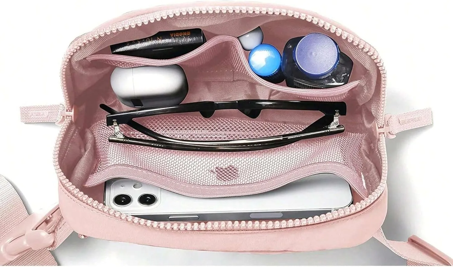 Waterproof Fanny Pack for Men & Women  Belt Bag, Crossbody, Over-the-Shoulder with Adjustable Strap for Running, Travel & Hiking (Brown)