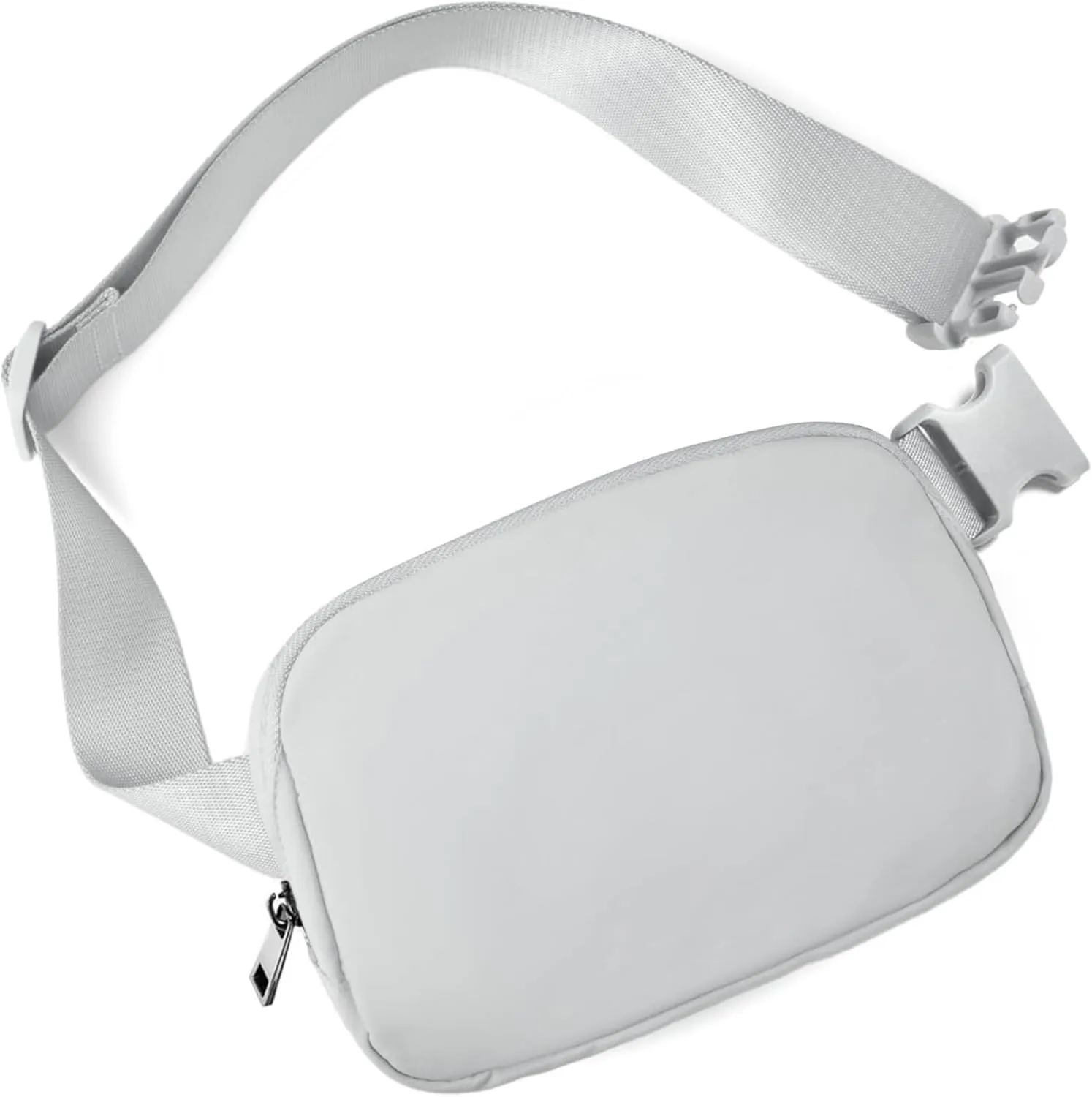 Waterproof Fanny Pack for Men & Women  Belt Bag, Crossbody, Over-the-Shoulder with Adjustable Strap for Running, Travel & Hiking (Gray)